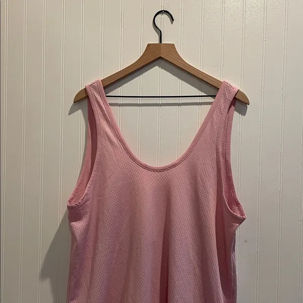 FP Movement by Free People Twirl Tunic Tank Ruffle in Antique Blush Size M NWT - Image 9
