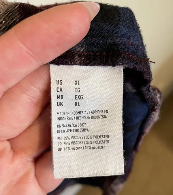 American Eagle Boyfriend Fit Flannel - Image 3