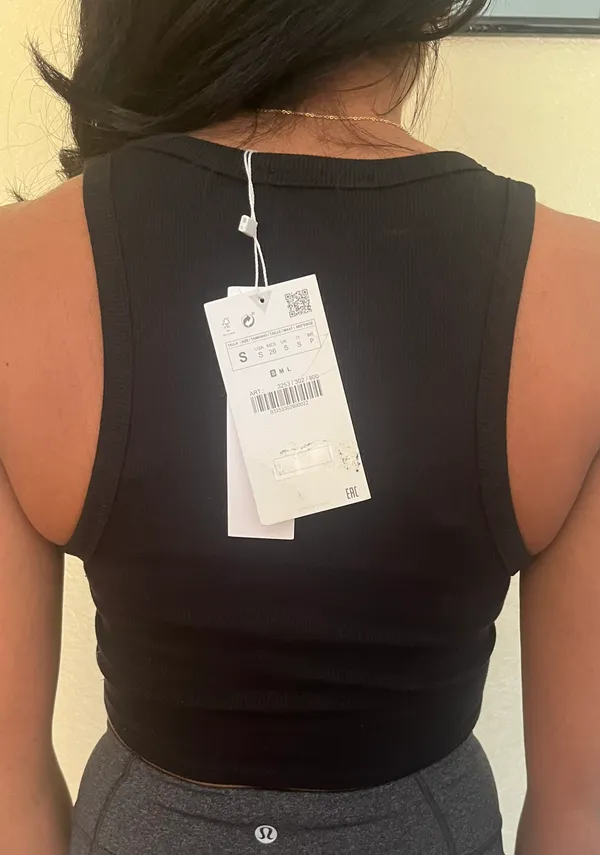 Zara Crop Tank - Image 2