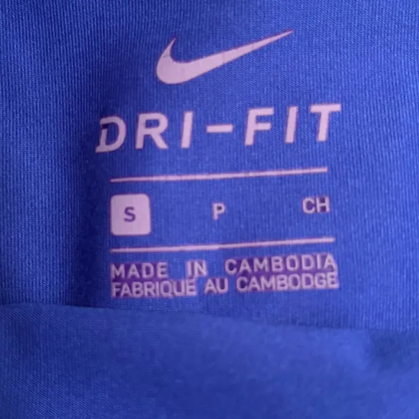 Nike Royal Blue Dri-Fit Skort with Lime Logo Size Small‎ EUC - Image 6