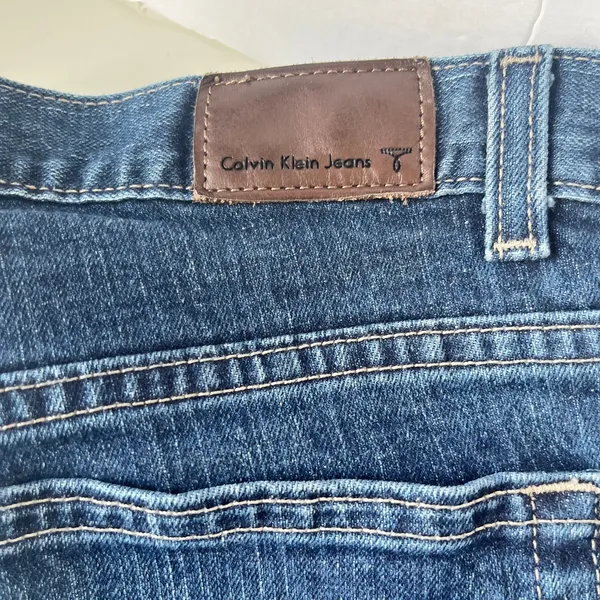 Calvin Klein Jeans Y2K Slim Bootcut Womens Jeans Sz 12 Coastal Cowgirl Classic - Image 10