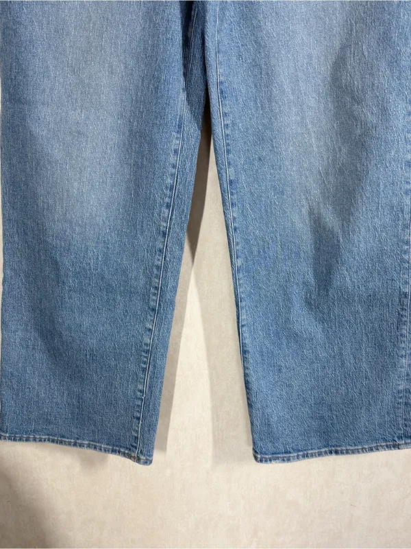 Madewell The Perfect Vintage Wide-Leg Jean in Heathcote Wash Comfort Stretch 29 - Image 6
