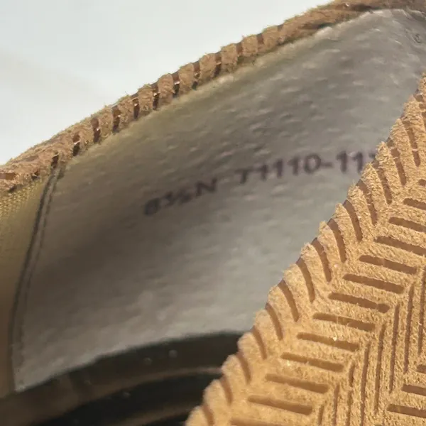 Trotters‎ Lauren Taupe Suede Herringbone Wedge Pumps Womens 8.5 N - Image 8