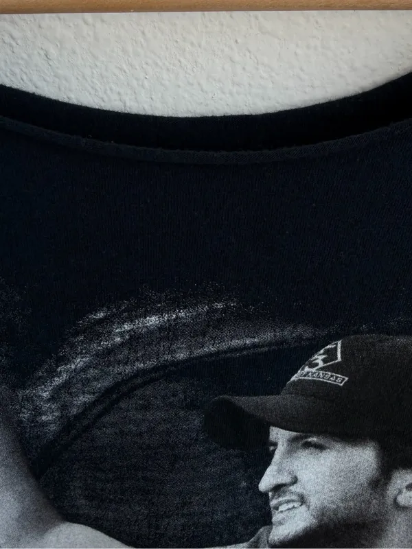 Luke Bryan On Tour Black Off-the-Shoulder Country Music Tee - Image 4