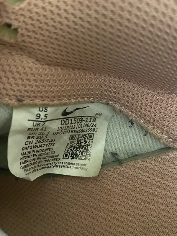 Nike Women's Dunk Low Rose Whisper Pink White Shoes - Image 7