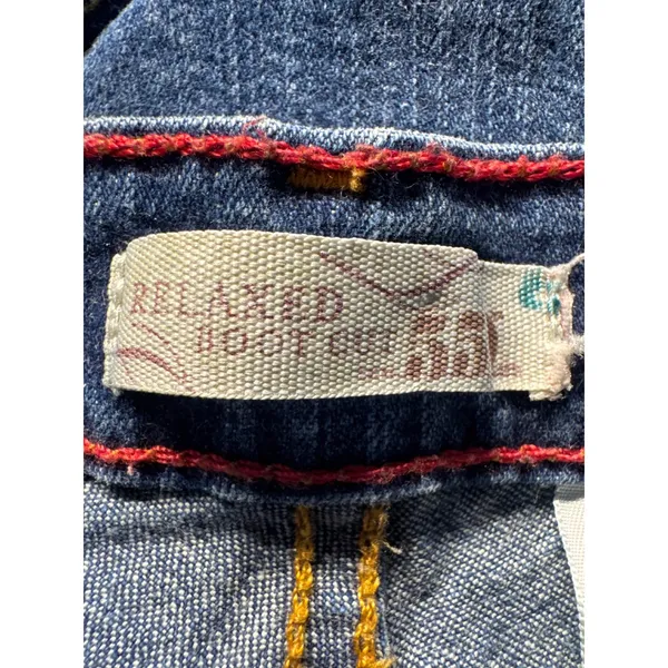 Levi Strauss & Co Womens 18M Relaxed Fit Mid‎ Rise Bootcut Jeans Blue Denim - Image 3