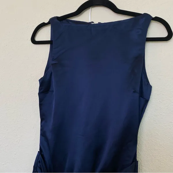 HOUSE OF CB 'Roxanne' Navy blue Thigh Slit Maxi Dress NWOT size M‎ - Image 10