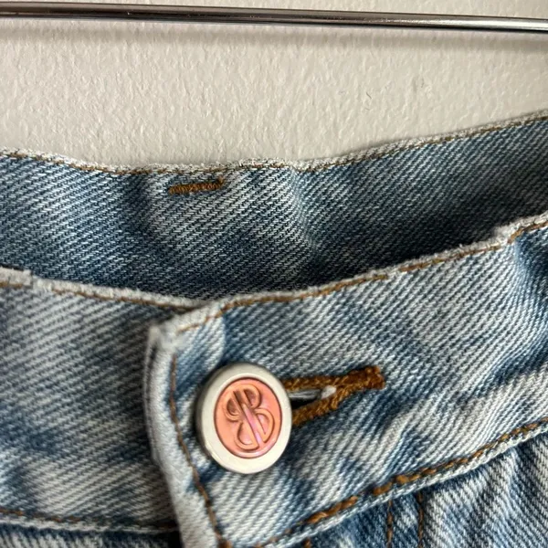 Vintage Bill Blass Pleated High Rise Tapered Mom Jeans Light Wash 80s 90s XS-S - Image 13