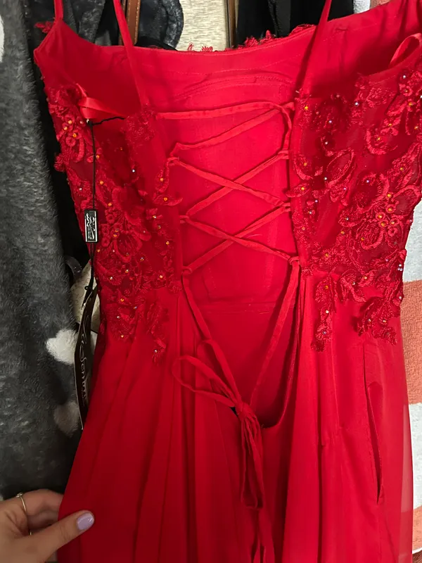 Red Prom Dress - Image 4