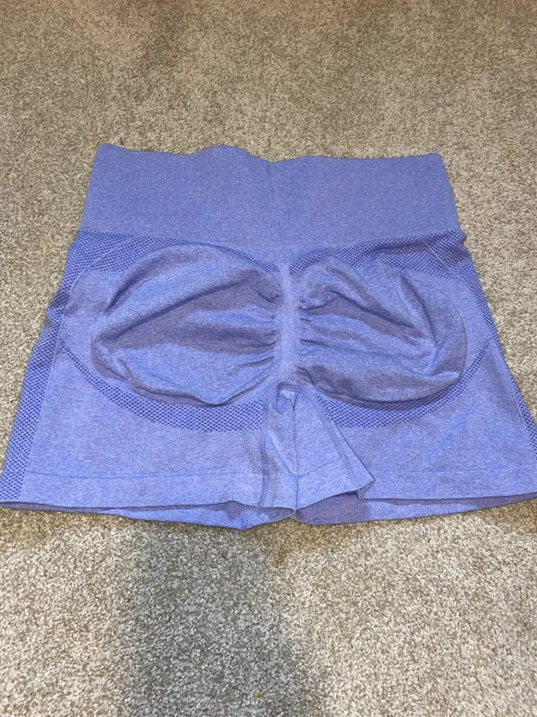Workout Shorts Purple Size L - Image 2