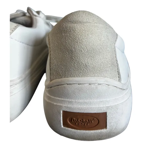 Dr. Scholl's Women's Time Off White Sneakers Size 8.5M Faux Leather - Image 5