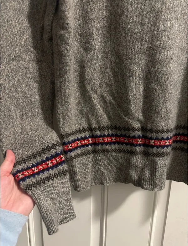 Gray Brooks Brothers Sweater Men - Image 3