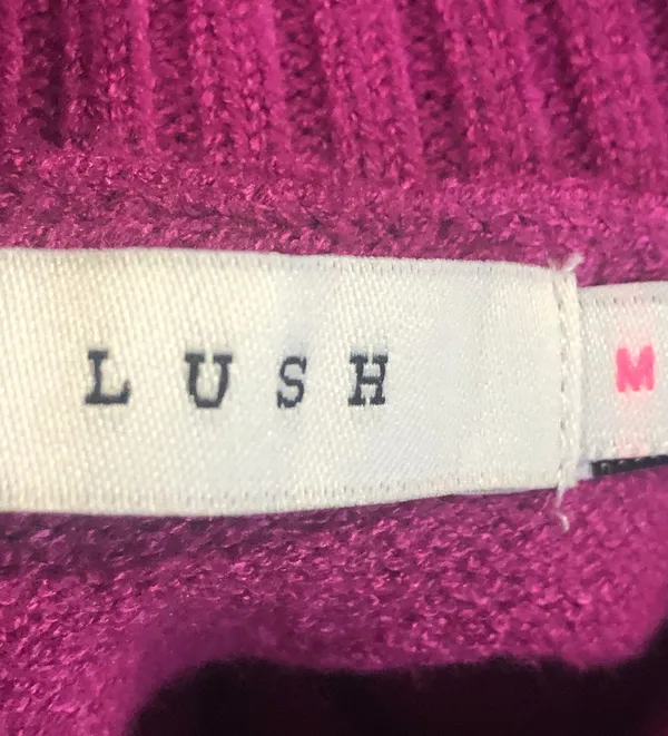 Lush Turtleneck Sweater Sz M. - Image 9