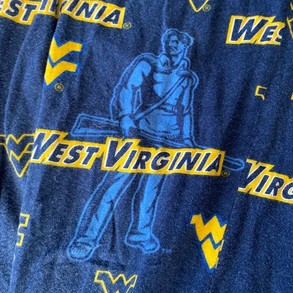 WVU West Virginia University Concepts Sport Pajama Pants, Small - Image 2