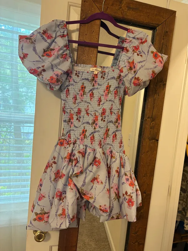 For Love Bell & Lemons Floral Mini Dress - Image 4
