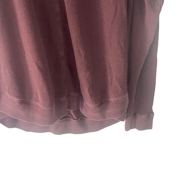 Soft Surroundings Women's‎ Size Medium Thermal Purple Sweater - Image 3