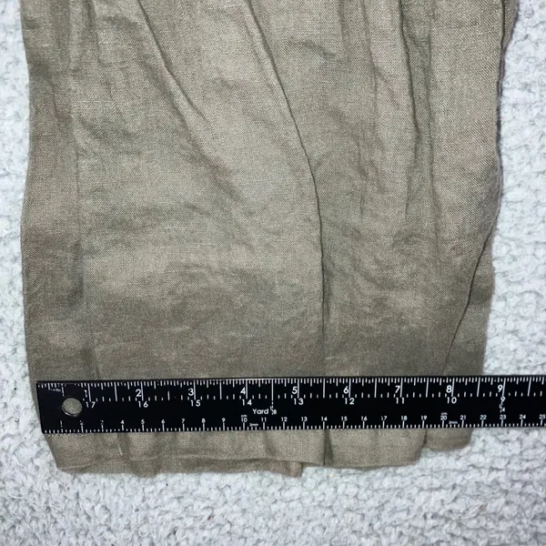 Magaschoni Wide Leg Linen Pants Women Large Pull On Elastic Waist‎ Boho Travel - Image 6