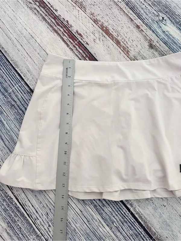 Vintage Y2K FILA Women's White Tennis Skort - Image 7