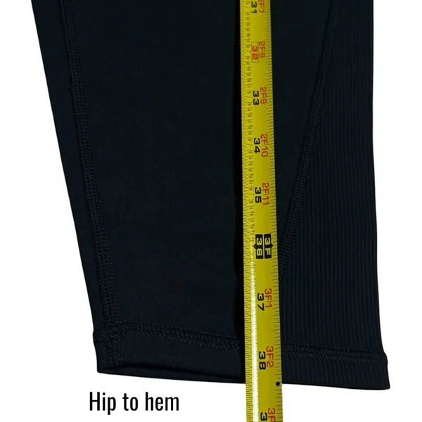 NEW Offline By Aerie 7/8 Leggings Ribbed Hi Rise Black Athletic Stretch XXL‎ - Image 14