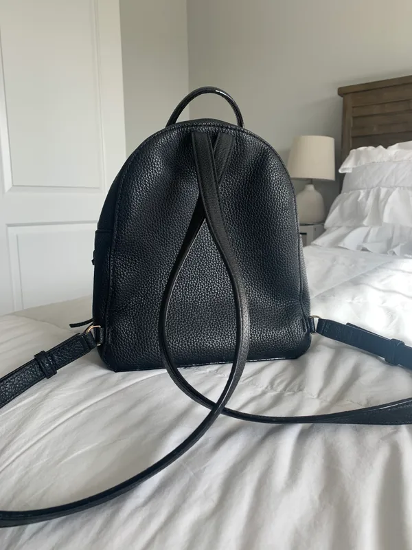 Kate Spade Black Mini Backpack - Image 8
