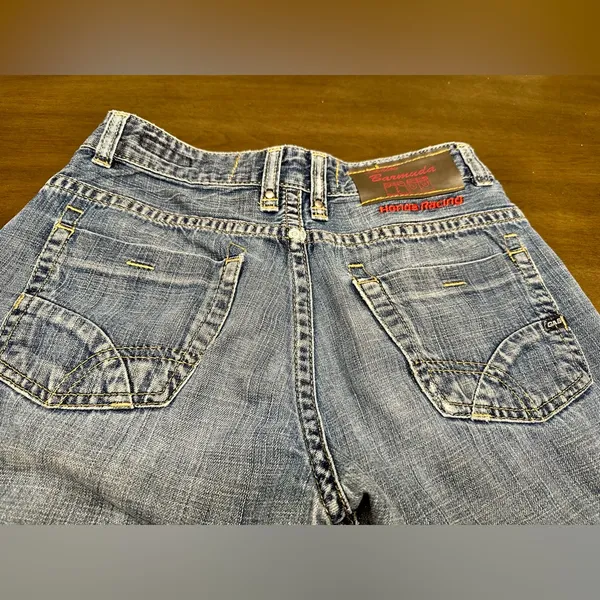 Women’s Gas Bermuda Honda Racing Shorts-Size 1/2 - Image 10
