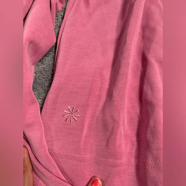 Athleta pink hoodie medium - Image 7