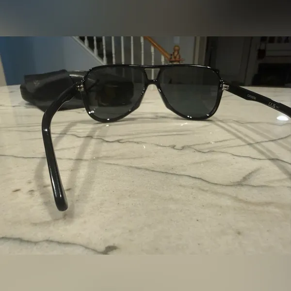 Carrera 1045/S 807IR Black Aviator Pilot Sunglasses 61mm w/ Case NWOT - Image 11