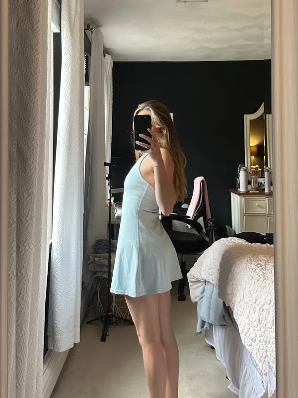 YoungLA tennis dress halter Blue - Image 2
