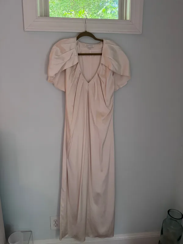 Banana Republic Satin Dress Maxi - Image 3