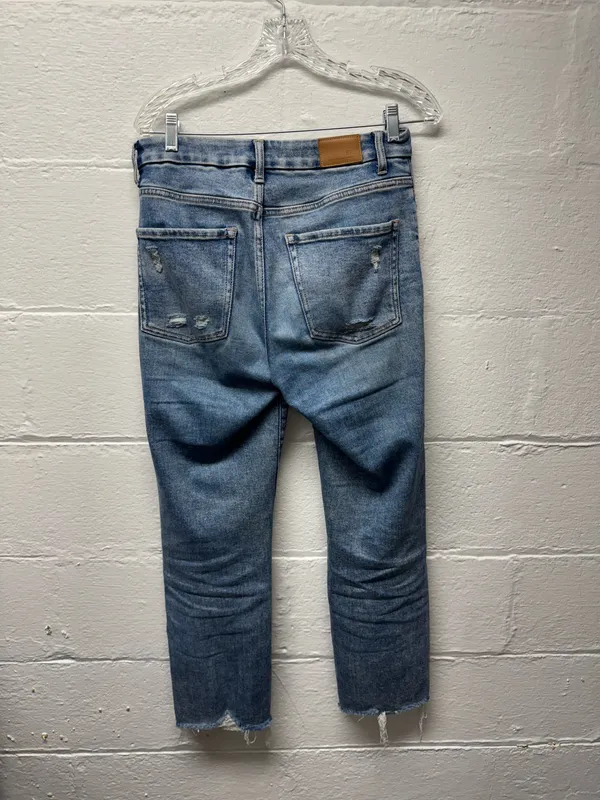BKE Billie Cropped Straight Stretch Jean - Image 8