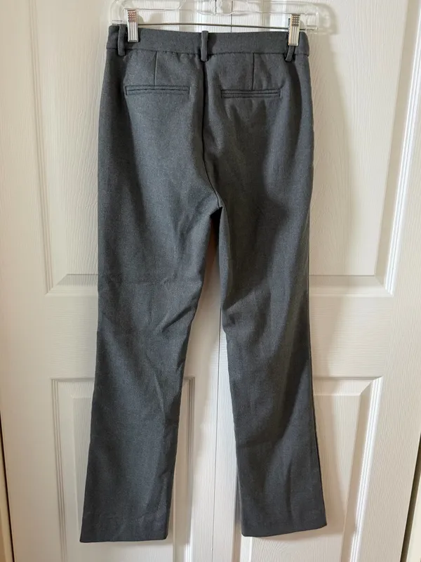 GUIZIO Women’s Gray Dress Pants — Tailored Fit X-Small - Image 3