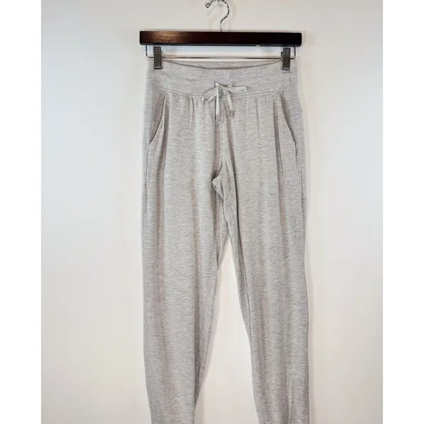 Lululemon Womens Pants Gray Still Chill Jogger Sweatpants Tapered Size 4 - Image 5