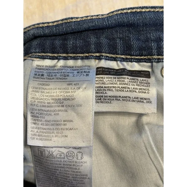 Levi’s 515 Boot Cut Jeans Womens 8 Medium Wash Denim Classic Fit Stretch 29/30 - Image 10