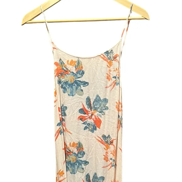 Free People Intimately Star Chasing Slip Maxi Dress in Hibiscus Combo‎ - Image 7