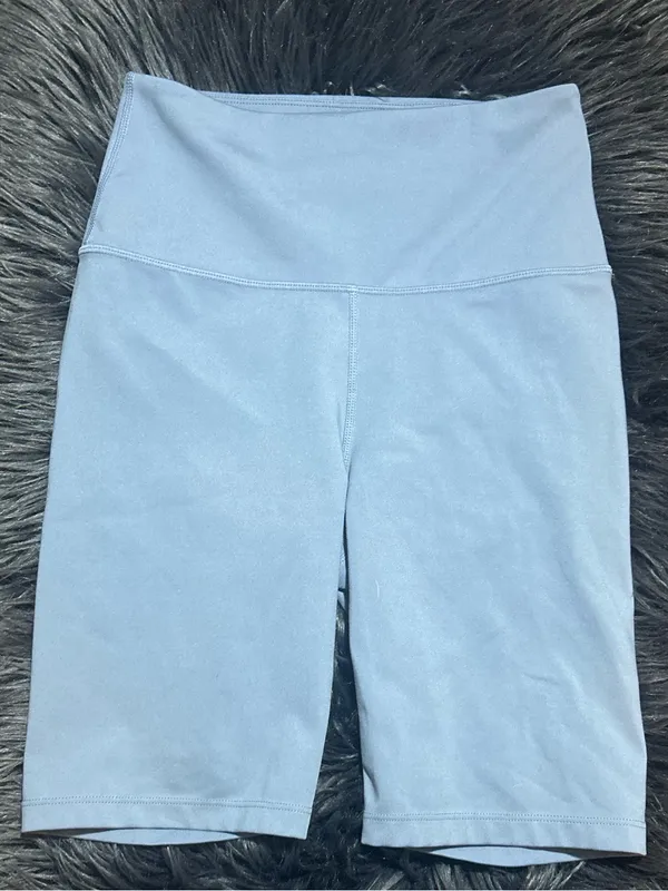Carbon38 High Rise Takara ShineIce blue Biker Short Size Small - Image 2