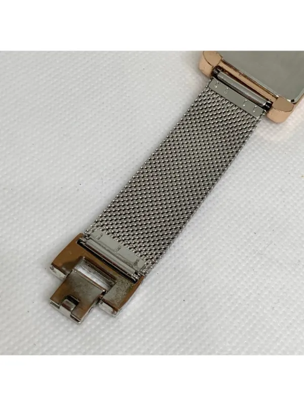 Nine West women watch rose gold tone 29mm quartz analog beige 7” running - Image 8