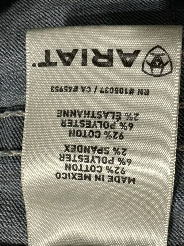 Ariat R.E.A.L. Straight leg Western Cowgirl Jeans size 31R - Image 9