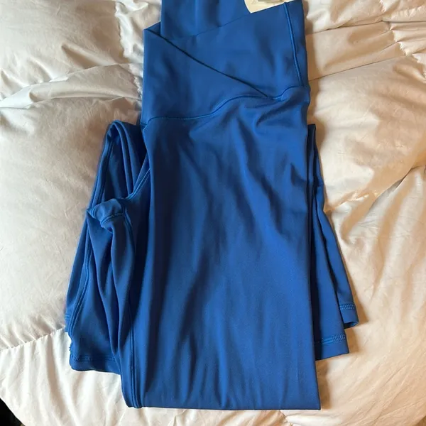 NWT OFFLINE By Aerie Real Me High Waisted Crossover Flare Legging - Image 7