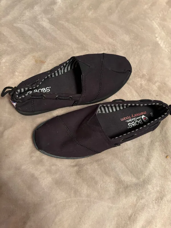 Women’s BOBS Skechers Black 8 - Image 2