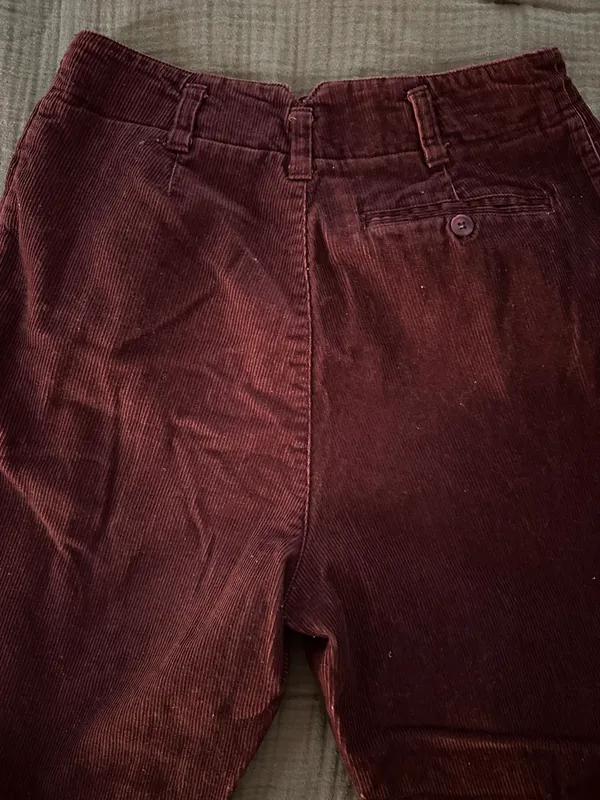 Vintage L.L. Bean Corduroy Straight Leg Trouser - Image 6