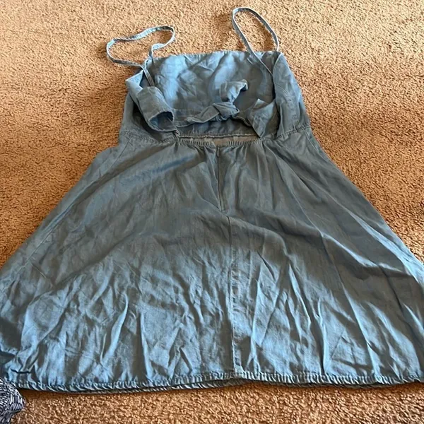 Bershka denim mini dress M‎ - Image 4