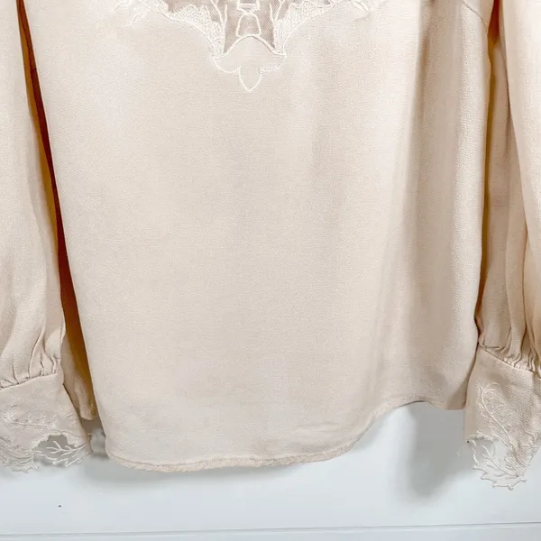 ASTR The Label Monarch Top in Oat Milk, EUC Small, MSRP $118 - Image 4
