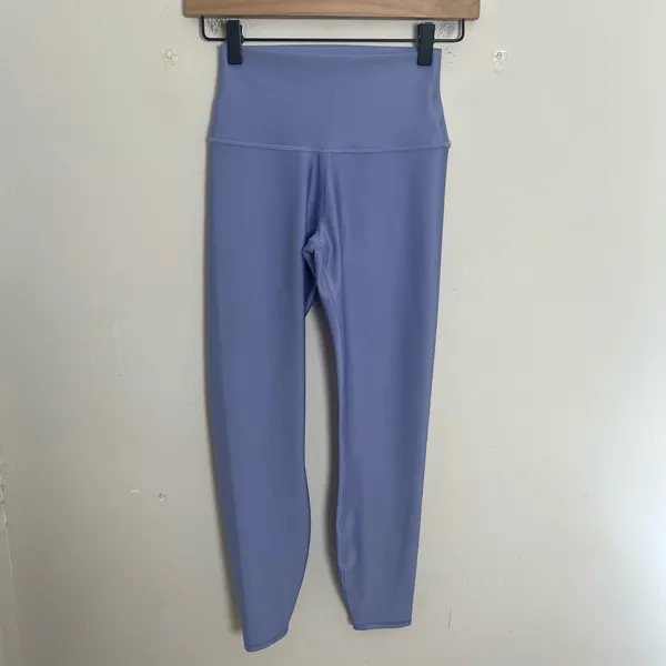 ALO YOGA- 7/8 High-Waist Airlift Legging Lilac Blue Size XXS - Image 2