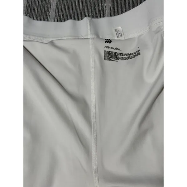 All in Motion Womens White Pleated Tennis Skort Athletic Skirt Size L PID-PR1438 - Image 6