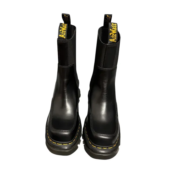 New Dr. Martens Black Leather perform Chelsea Boots - Image 2