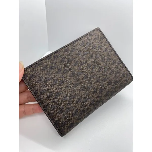 NWOT Michael Kors Jet Set Travel Passport Holder Wallet - Brown - Image 4