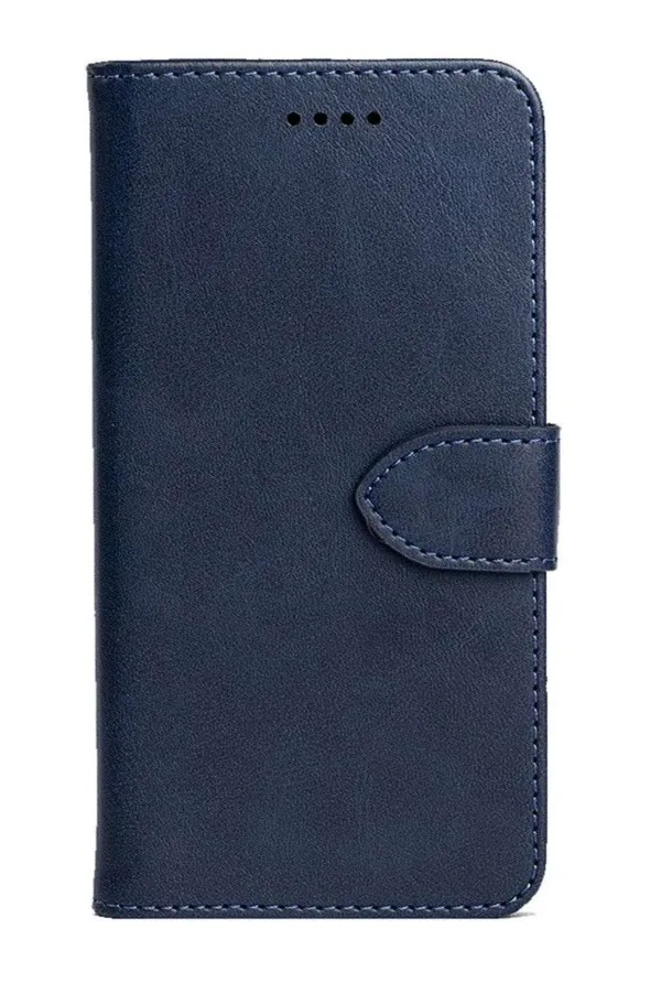 Brand New iPhone 12Pro Max Fashion Leather Card Holder Full Coverage Wallet Case Navy Blue - Image 3