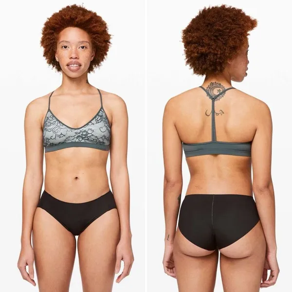 Lululemon Live In Lace Bralette in Nightcap / Polar Ice Size L - Image 5