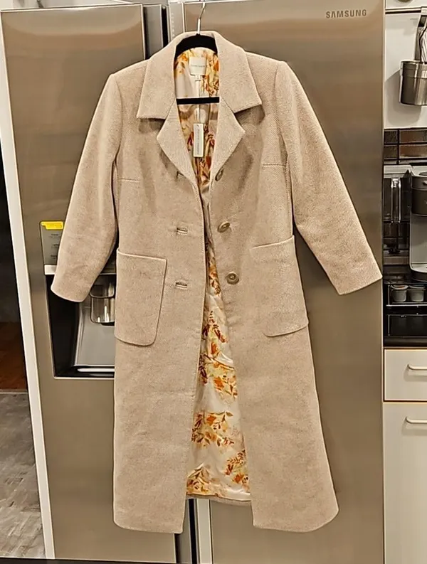 💕FAVORITE DAUGHTER💕 The Pick Me Coat ~ Carmella Twill 8 NWT - Image 11