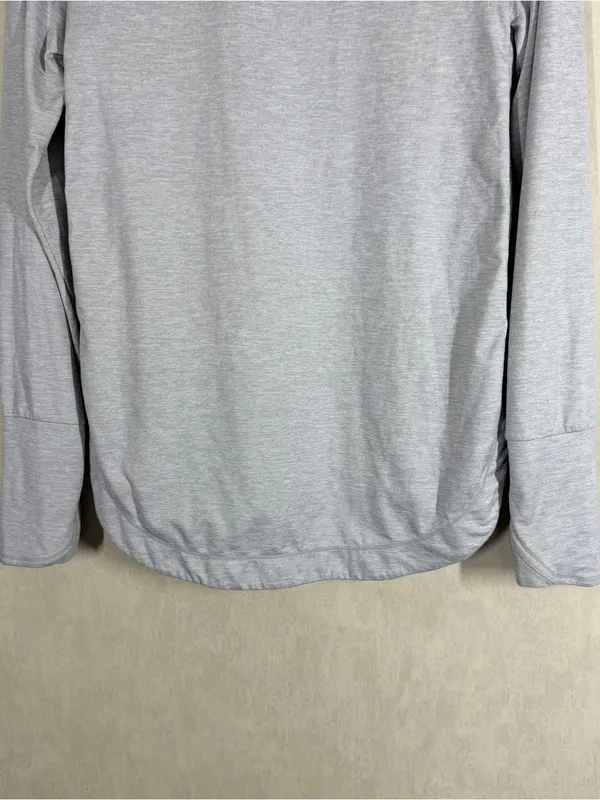 Athleta Women’s Uptempo Top Shirt Longsleeve Cozy in Gray S - Image 7